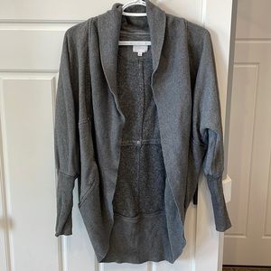ARITZIA | WILFRED DIDEROT Dark Grey CARDIGAN. Size Small